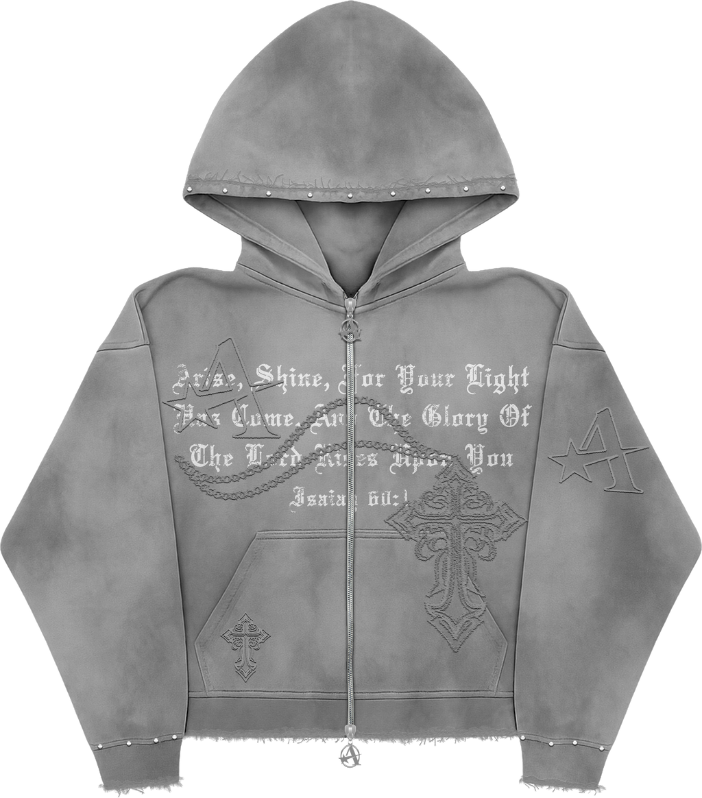 Arise Hoodie "Heather Grey"
